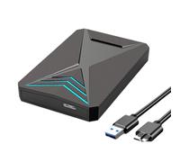 Portatile 2.5 pollice Hard Disk Enclosure Caso 2.5 "Hard Disk Esterno Recinzione USB3.0 Trasferimento Dati Caso Per PC Laptop Unità Portatili
