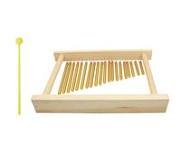 Portatile 20 pipa Wind Chimes strumento ritmico adatto per l'allenamento ritmico prestazioni all'aperto e utilizzare percussioni in lega di alluminio