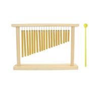 Portatile 20 pipa Wind Chimes strumento ritmico adatto per l'allenamento ritmico prestazioni all'aperto e utilizzare percussioni in lega di alluminio