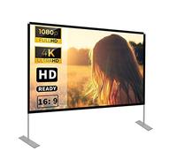 Portatile 2K 4K Folding Schermo del proiettore 100 120 pollici 100inch dello schermo Floor Stand proiezione esterna di campeggio Ufficio Full HD Teatro en casa escolar(120 inch)