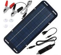 Portatile 30w 12v Pannello Solare Caricatore Impermeabile Design Per Auto Rv Barca Uso Esterno Compatto Modulo Plastica Nero Con Sistema di Protezione da Sovraccarico