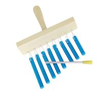 Portatile 8 Verricello Chimes Ritmo Strumento Adatto Per Ritmo Allenamento Libero E Uso Meditazione Spettacoli Grado Metallo Vento Campane