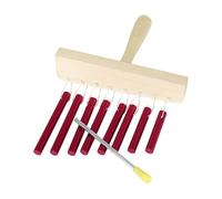 Portatile 8 Verricello Chimes Ritmo Strumento Adatto Per Ritmo Allenamento Libero E Uso Meditazione Spettacoli Grado Metallo Vento Campane