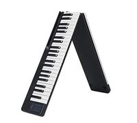 Portatile 88 Tasti Standard Pianoforte Elettrico, Design Pieghevole For Portabilità Rasy, Supporto App BT5.0 MIDI. Uscita, Con Bagaglio, For Principianti For Bambini Adolescenti Adulti