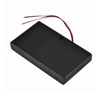 Portatile 8Pcs Aa Battery Holder Scatola di Immagazzinaggio della Batteria con Coperchio Interruttore di Alimentazione 8 12v Porta Batteria 8 6v Bl Collegare Batteria Aa Holder Caso on Off