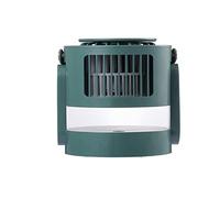 Portatile Aria Condizionata Ventilatore 2000mAh USB Ricaricabile Desktop Circolatore D'aria Aroma Lenitivo Regolato a 3 velocità Casa Silenziosa Comfort Raffreddamento Silenzioso(Green)