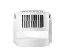 Portatile Aria Condizionata Ventilatore 2000mAh USB Ricaricabile Desktop Circolatore D'aria Aroma Lenitivo Regolato a 3 velocità Casa Silenziosa Facile Da Usare(White)