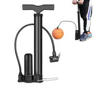 Portatile aria pompa, manuale bicicletta Tire Inflator, Compact Hand Pump, 32 cm 3 Inflation Needles Multifunction Tip, for Road, Mountain, Electric Bikes, Outdoor Vehicle Maintenance