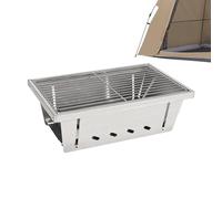 Portatile,Batteria da Cucina Esterna Resistente al Calore e Antivento - Grill da Fuoco da Campo | Per Escursionismo Giardino Balcone Posteriore Cortile Terrazza