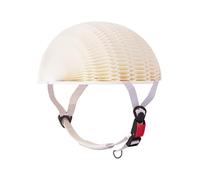 Portatile Bike Helmet, Foldable Paper Hat, Lightweight Protective Gear with Adjustable Chin Strap, Eco-Friendly Design with Comfortable Fit, Cycling Accessory for Road Bike Outdoor Beach Hiking