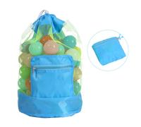 Portatile Borsa da Spiaggia Pieghevole Rete Nuoto Bambini Toy Articoli Organizer