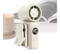 Portatile Car Fan, 360 gradi Rotazione Ventilatore, High Performance Airflow Management System for Cabin Climate, Premium Automotive Hardware, Efficient Support Tool for Kids Adults Travel