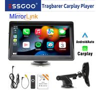 Portatile Carplay Android Auto Autoradio 7 Pollici Mirror Link FM Bluetooth USB
