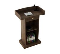 Portatile Chiesa Pulpito Robusto Podio in Legno con Der Ideale Conferenza Leggio per Eventi Lar Dimensioni Regolare Ele Oak h