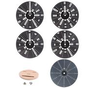 Portatile Chitarra Scale Learning Systems Chitarra Scala Ruota Accessorio Chitarra Lega di Alluminio Texture Cerchi Di Quinte Ruota