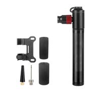 Portatile CO2 Bike Tire Inflator Doppie Valvole Veloce Inflazione Telaio In Lega di Alluminio Montaggio Per Strada Mountain Biciclette Telaio Biciclette Montaggio Biciclette Pompe Ad Aria Mano