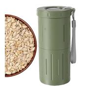 Portatile Con Gusci Di Semi - Organizzatore Di Snack Resistente Agli Schizzi, Raccoglitore Compatto Di Gusci Di Girasole | Design Del Contenitore Da Viaggio In PP, Accessorio Esterno Leggero Per