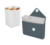 Portatile Cup - 250 ml Silicone Water Beverage Cup | Picnic Drinking Mug | For Camping Backpacking Outd Enhanced By A Double-layer Looor Running Cycling Walking Traveling Cruise Airplane Beach