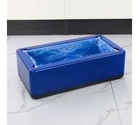 Portatile Distributore Automatico Di Copriscarpe, Macchina Copriscarpe Monouso, Facile Da Trasportare, Risparmia Tempo E Fatica, Dì Addio Al Chinarsi, Dispenser Scarpe Di Macchina(Blue)