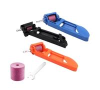 Portatile Drill Bit Sharpener Ruota Corindone Rettifica Strumento Robusto Abs Plastica Efficiente Ferro Trapano Affilatura per Trapano Elettrico Uso