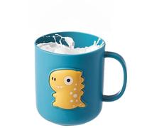 Portatile Drinking Cup | Cup For Toothbrush - 400 ml Dinosaur Unbreakable Drinking For Children Boys Girls Kids Toddler Training Milk Home Kitchen Bathroom