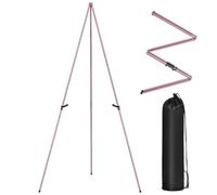 Portatile Easel Stand regolabile Height Alluminio Lega Art Easel Tripod Picture Stand Multi-Purpose Easel for Painting Canvas Wedding Signs and Posters, Easel Stand Alluminio Lega