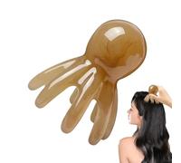 Portatile Eight Prong Head Massage Comb, Scalp Relaxation Tool, Tentacolo Head Scratcher per stress Relief, Multi-Use Scraping Facial Massager per Enhanced Circulation and Relaxation