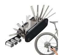 Portatile Ergonomic Pieghevole Set With Comfortable Grip High Hardness Accessories | Cycling Tool Kit | Mountain Bike Repair Tools for Motorcycle Biking Maintenance Cycling Riding