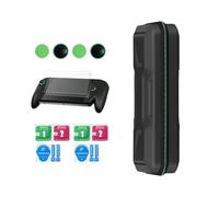 Portatile EVA Sacchetto di immagazzinaggio per ROG X BOX Alleato / ROG XBOX Alleato X Console di gioco di viaggio Custodia Anti-goccia sacchetto protettivo con Joystick Cap + temperato pellicola di ve