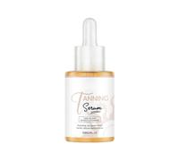 Portatile Face Tan Drops, Sunless Bronzing 30 ml System, with 8,6 cm Lightweight Skincare Design Build Unit, Easy Apply Gear, Face Bronzing Drops, for Summer Outdoor Glow Travel and Daily Uses