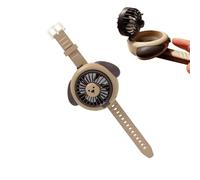 Portatile Fan,3 Speed Watch Shape Air Cooler | Rechargeable Small Personal Fan with Wrist Strap,for Vacation Camping Hiking Backpacking Beach Picnic Outdoor Running Cycling Travel