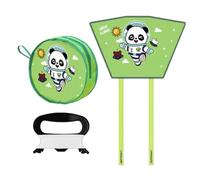 Portatile Flying Toy, Kids Wind Kite Starter, with 5cm Easy Launch with Statable System, Lightweight Outdoor Fun Toy Kit, Flying Toys with Bright Style, Activity Toys for Park Recreation Uses