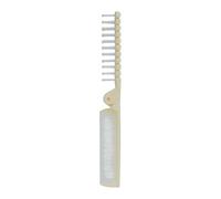 Portatile Folding Comb - 2 pz Doppio Teeth Folding Comb | Doppia Headed Massage Brush | Anti-Static Styling Tool | For Outing Date Holiday Fine Tooth Coarse Teeth Travel Home Hotel
