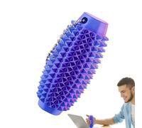 Portatile Giocattolo Antistress Con Colori Vivaci, 8*3*3 Cm Portachiavi Portatile Con Punte Per Uso Lavorativo, Acido Polilattico, Mini Portachiavi 3D Stampato In Formato Tascabile
