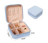 Portatile Gioielli Organizer Custodia Scatole Parure Anello Collana -