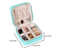 Portatile Gioielli Organizer Custodia Scatole Parure Anello Collana -