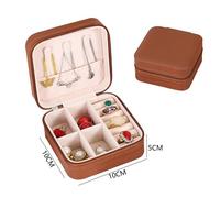 Portatile Gioielli Organizer Custodia Scatole Parure Anello Collana -