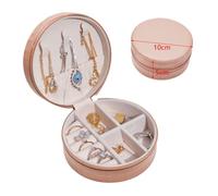 Portatile Gioielli Organizer Custodia Scatole Parure Anello Collana -