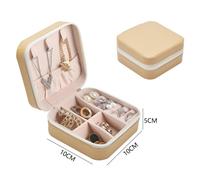 Portatile Gioielli Organizer Custodia Scatole Parure Anello Collana -