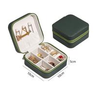 Portatile Gioielli Organizer Custodia Scatole Parure Anello Collana -