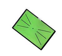 Portatile Golf Pratica Training Mat Swing Track Pratica Marcatura Pad Principianti Formazione Tracce Rilevamento Pad Facile da usare Colpire Mat Per Percorsi Swing Rilevamento Batting
