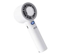 Portatile Hand Fan - USB Rechargeable Mini Cooler, Personal High-Speed Air Fan, Compact Handheld Cooling Gadget With LED Screen, Quiet Design | Travel Beach Outdoor For Adults Men Women Summer Office