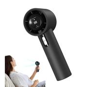 Portatile Handheld Fan, Airflow Cooler, 17 x 5,8 x 6,05 cm Feature with Silent Motor, Smart Visual Interface, High Performance Design with Matte Finish, Sports Accessory for Hiking and Beach