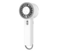 Portatile, Handheld Fan, Mini Cooling Device, Batteria Operata Personal Cooler, Quiet Lightweight Design, for Travel Camping Outdoor Events, 7.24x2.36x1.38 Inches White 1 pezzo