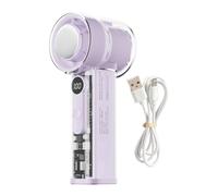 Portatile Handheld Fan - Trasparente 100 Speeds Adjustable Portatile USB | Mini portatile Personal Fan 15,5 x 6 x 5,5 cm per donne bambini, Home Travel Dormitory Camping Office Outdoor Activity