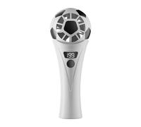 Portatile Handheld Fan, USB Ricaricabile Mini Fan, 5 Speed Cooling for Personal Comfort, Low Noise Motor with Soccer Shape Design, Compact Travel Cooling Device, Outdoor Indoor Use for Home School