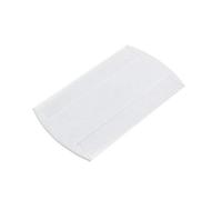 Portatile in Plastica Nit Doppio Pettine Nit Pettine a Denti Fitti Per La Rimozione Pidocchi Pettine Animale Domestico Dei Bambini Delle Pulci Remover Bianco