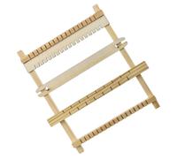 Portatile Kit Per Tessitura Di Arazzi Mini Legno Filato Intrecciato Mano