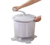 Portatile Lavatrice 45x40x33cm Mini Compatto Lavatrice Lavatrice A Manovella Campeggio Centrifuga Asciugatrice Non Elettrica
