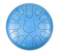 Portatile Lotus Pan Drum Kit, 12 Pollici 13 Toni Tamburo Handpan con Borsa da Tamburo,1 Coppia di Mallets,Libro per Meditazione Personale,Pratica Dello Yoga (Color : E)